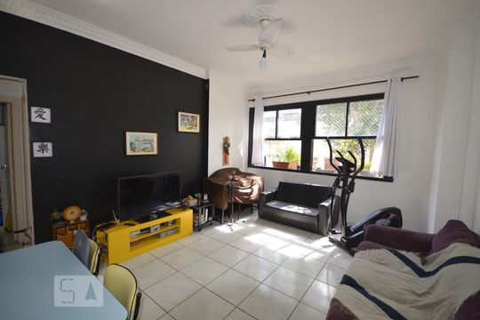 Sala de apartamento à venda com 2 quartos, 70m² em Centro, Rio de Janeiro