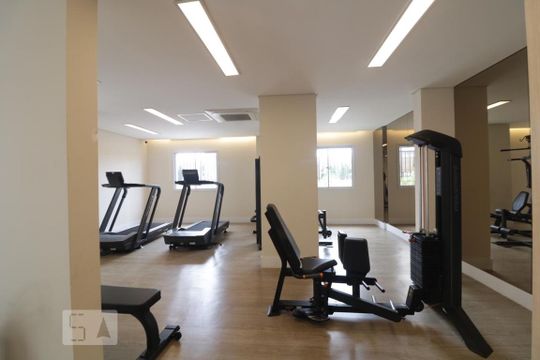 Área comum - Academia de apartamento para alugar com 1 quarto, 36m² em Brás, São Paulo