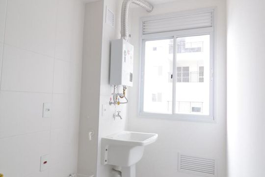 Detalhe da area de serviço de apartamento para alugar com 1 quarto, 36m² em Brás, São Paulo