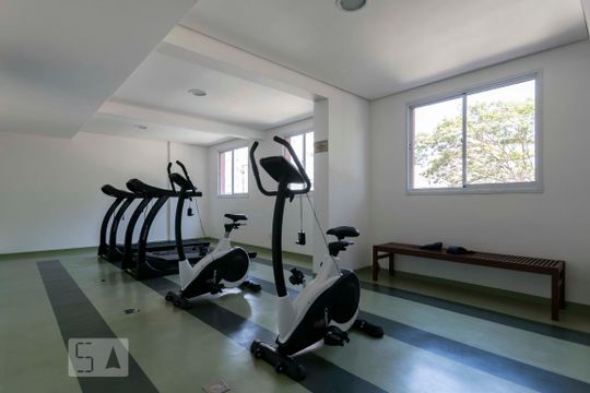 Área comum - Academia de apartamento para alugar com 2 quartos, 44m² em Liberdade, São Paulo