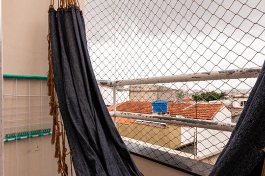 Sacada suíte 2 de casa de condomínio à venda com 2 quartos, 75m² em Jardim Colorado, São Paulo