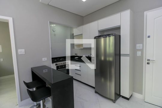 Cozinha - Armários de apartamento à venda com 1 quarto, 40m² em Centro, Rio de Janeiro