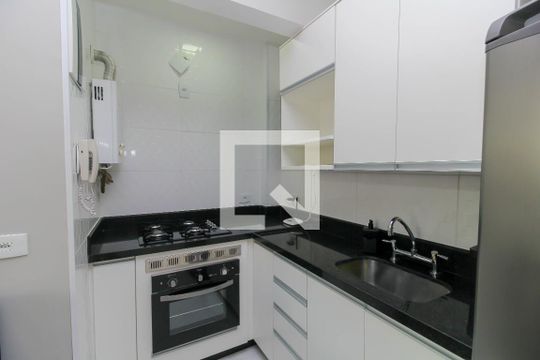 Cozinha - Armários de apartamento à venda com 1 quarto, 40m² em Centro, Rio de Janeiro