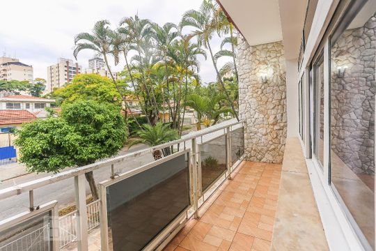 Varanda da Sala de casa à venda com 4 quartos, 850m² em Caxingui, São Paulo