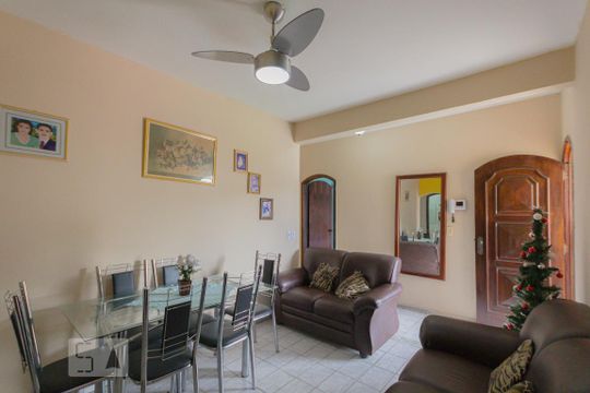 Sala de apartamento à venda com 3 quartos, 100m² em Taquara, Rio de Janeiro