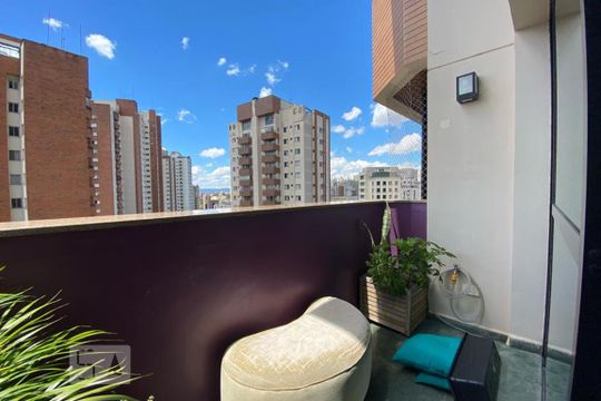 Varanda de apartamento à venda com 3 quartos, 186m² em Vila Suzana, São Paulo