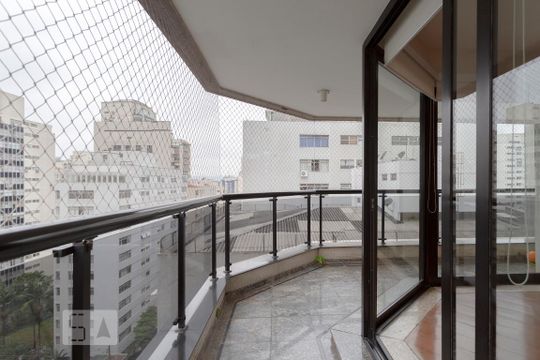 Varanda de apartamento à venda com 3 quartos, 190m² em Santa Cecília, São Paulo