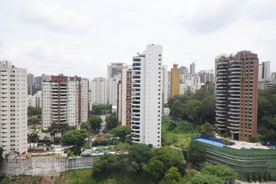 Vista de apartamento para alugar com 2 quartos, 54m² em Vila Praia, São Paulo