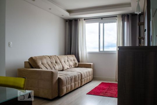 Sala de apartamento à venda com 2 quartos, 67m² em Novo Mundo, Curitiba