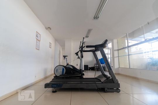 Área comum - Academia de apartamento para alugar com 2 quartos, 50m² em Samambaia Sul (samambaia), Brasília
