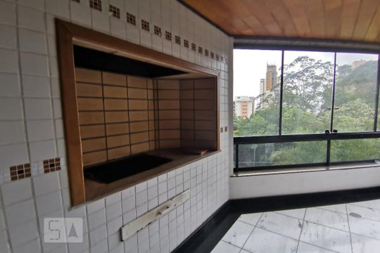 Varanda gourmet de apartamento à venda com 3 quartos, 230m² em Vila Suzana, São Paulo