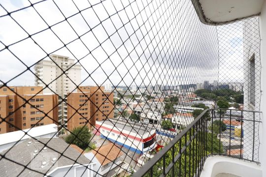 Varanda Suíte 1 de apartamento à venda com 3 quartos, 220m² em Jardim Novo Santo Amaro, São Paulo