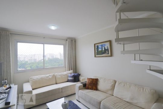 Sala de apartamento à venda com 3 quartos, 220m² em Jardim Novo Santo Amaro, São Paulo