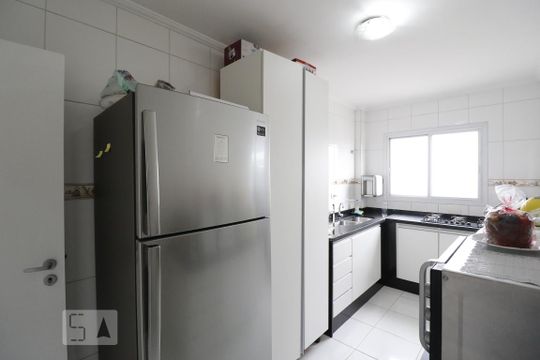 Cozinha de apartamento à venda com 3 quartos, 220m² em Jardim Novo Santo Amaro, São Paulo