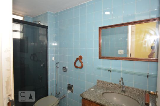 Banheiro de apartamento à venda com 2 quartos, 58m² em Méier, Rio de Janeiro