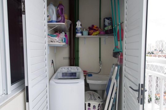 Área de Serviço de apartamento à venda com 1 quarto, 34m² em Catumbi, São Paulo