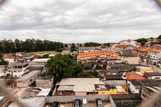 Vista da sala de apartamento à venda com 2 quartos, 50m² em Vila Taquari, São Paulo