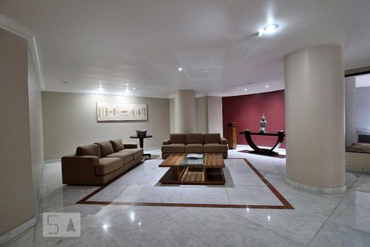 Hall Social de apartamento à venda com 4 quartos, 190m² em Parque Bairro Morumbi, São Paulo