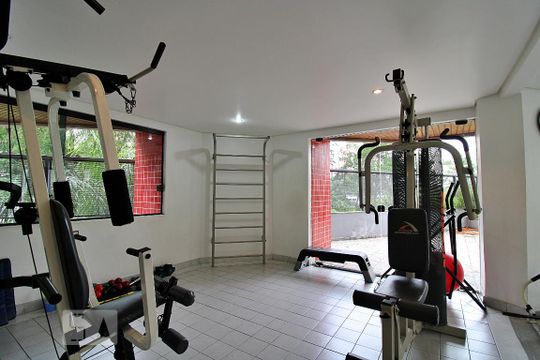 Área Comum - Academia de apartamento à venda com 4 quartos, 190m² em Parque Bairro Morumbi, São Paulo