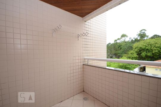 Varanda da Sala de apartamento para alugar com 1 quarto, 56m² em Cachoeira do Bom Jesus, Florianópolis