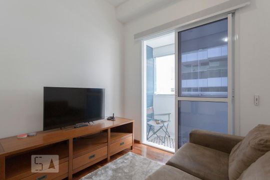Sala de apartamento para alugar com 2 quartos, 60m² em Consolação, São Paulo
