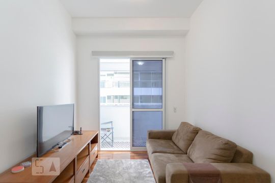 Sala de apartamento para alugar com 2 quartos, 60m² em Consolação, São Paulo