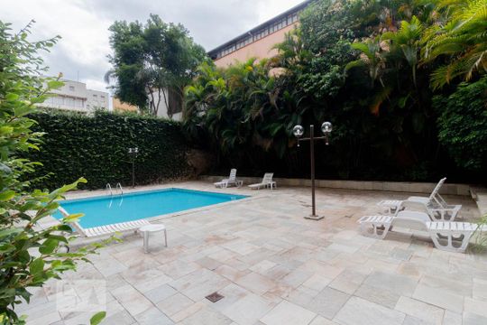 Piscina de apartamento à venda com 1 quarto, 50m² em Pinheiros, São Paulo