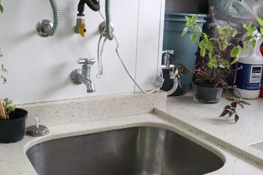 Área de Serviço de apartamento à venda com 2 quartos, 54m² em Vila America, Santo André