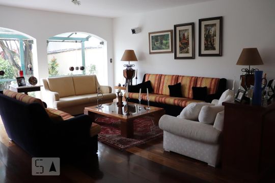 Sala 2 de casa à venda com 3 quartos, 420m² em Paraíso, Santo André