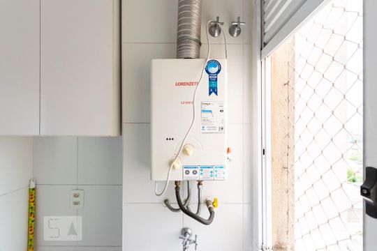 Área de serviço de apartamento à venda com 3 quartos, 63m² em Jardim Santa Emília, São Paulo