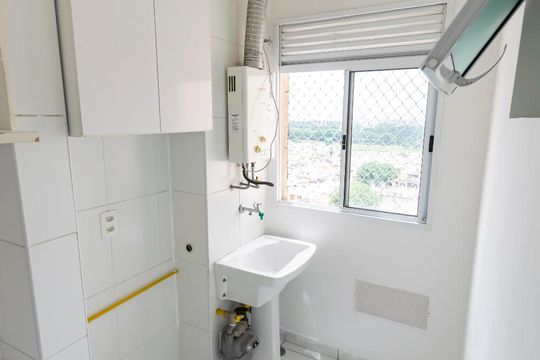 Área de serviço de apartamento à venda com 3 quartos, 63m² em Jardim Santa Emília, São Paulo