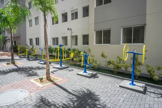 Área comum de apartamento para alugar com 2 quartos, 44m² em Jardim Brasília (zona Norte), São Paulo