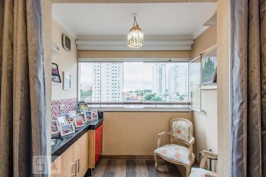 Varanda da Sala de apartamento para alugar com 2 quartos, 69m² em Saúde, São Paulo
