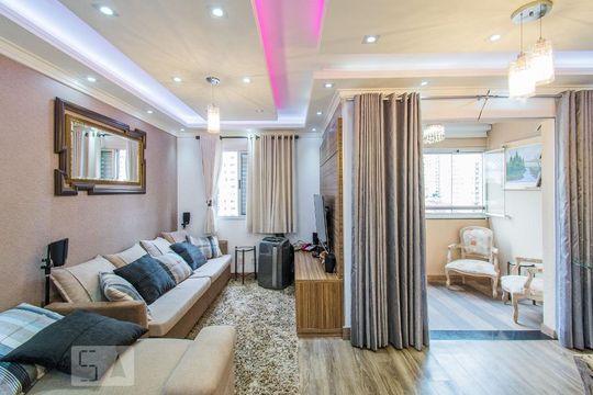 Sala de apartamento para alugar com 2 quartos, 69m² em Saúde, São Paulo