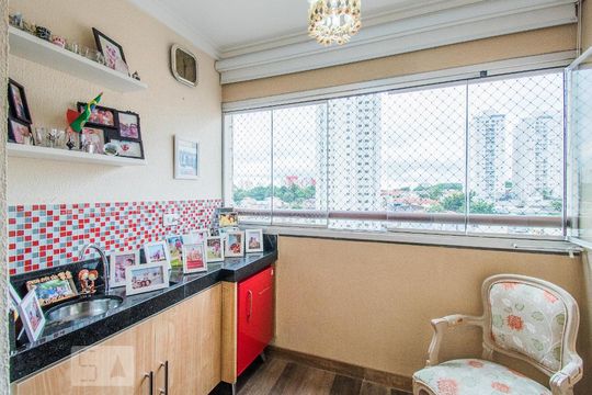 Varanda da Sala de apartamento para alugar com 2 quartos, 69m² em Saúde, São Paulo