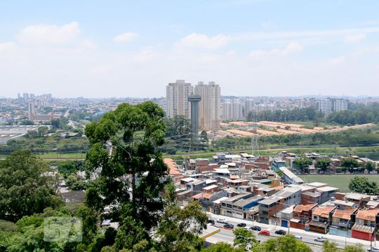 Vista Sala de apartamento para alugar com 3 quartos, 70m² em Socorro, São Paulo