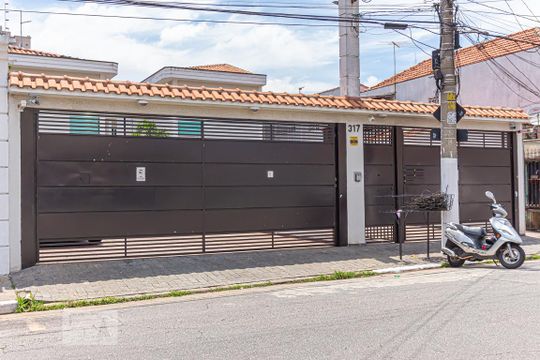 Fachada de casa de condomínio à venda com 3 quartos, 96m² em Vila Moraes, São Paulo