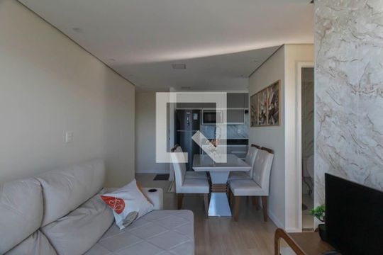 Sala/Cozinha de apartamento à venda com 2 quartos, 49m² em Vila Antonieta, São Paulo