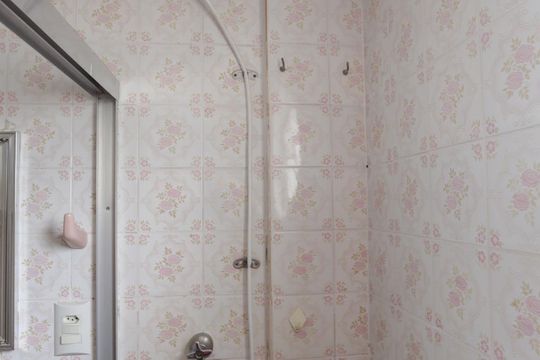 Banheiro de kitnet/studio para alugar com 1 quarto, 36m² em Jardim Paulista, São Paulo