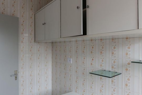 Cozinha de kitnet/studio para alugar com 1 quarto, 36m² em Jardim Paulista, São Paulo