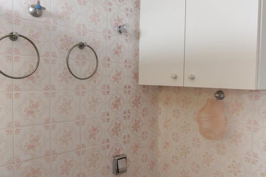 Banheiro de kitnet/studio para alugar com 1 quarto, 36m² em Jardim Paulista, São Paulo
