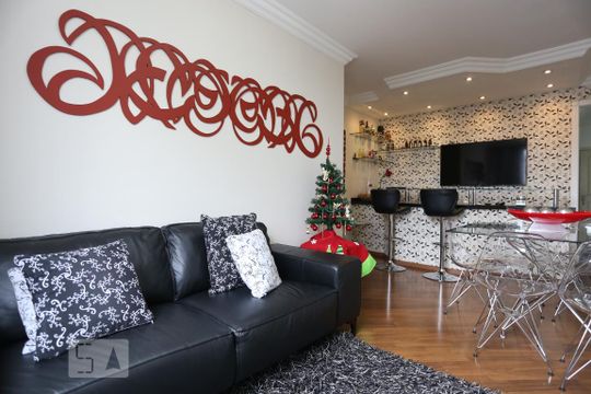 Sala de apartamento à venda com 3 quartos, 112m² em Centro, Osasco