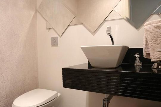 Lavabo de apartamento à venda com 3 quartos, 112m² em Centro, Osasco