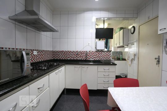 Cozinha de apartamento à venda com 3 quartos, 112m² em Centro, Osasco