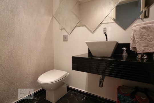 Lavabo de apartamento à venda com 3 quartos, 112m² em Centro, Osasco