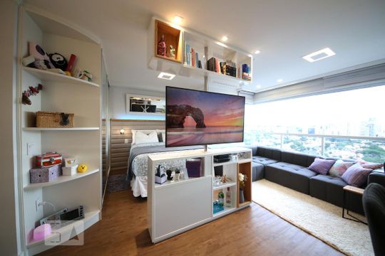 Kitnet/Studio à venda com 1 quarto, 45m² em Brooklin Paulista, São Paulo