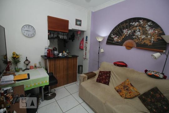 Sala de apartamento à venda com 2 quartos, 65m² em Centro, Rio de Janeiro