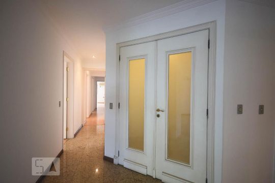Hall de Entrada de apartamento para alugar com 5 quartos, 364m² em Jardim Fonte do Morumbi, São Paulo