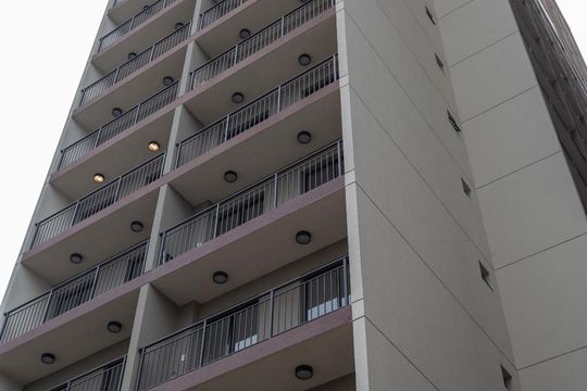 Fachada de kitnet/studio para alugar com 1 quarto, 26m² em Centro, São Paulo