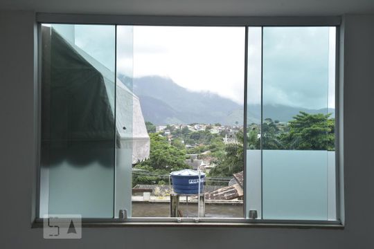 Vista do Hall superior de casa à venda com 3 quartos, 160m² em Pechincha, Rio de Janeiro